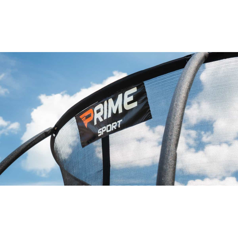 Батут PRIME SPORT 305 см Orange з сіткою та драбинкою