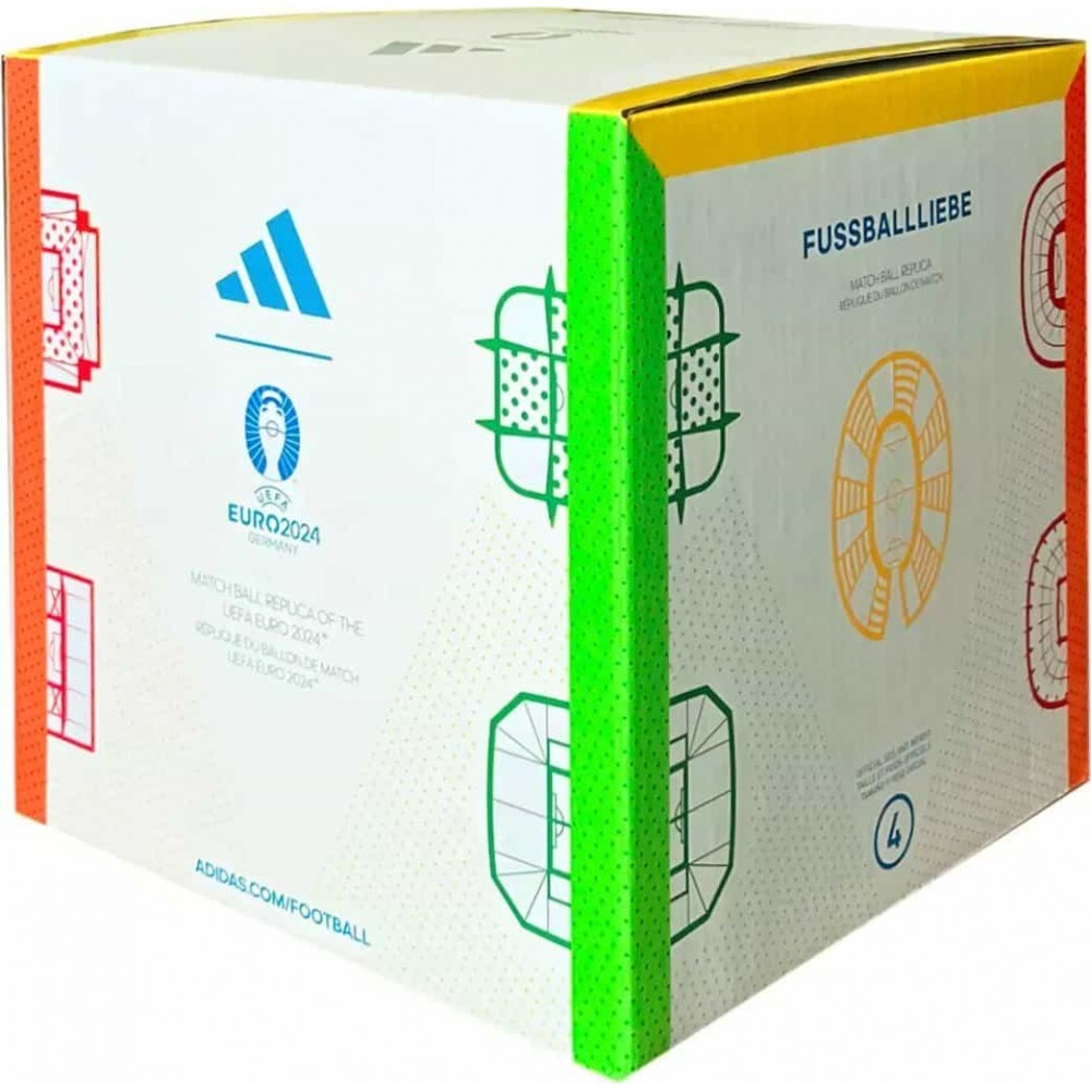 Мяч для футбола Adidas Euro24 Fussballliebe р. 5 (IN9369)