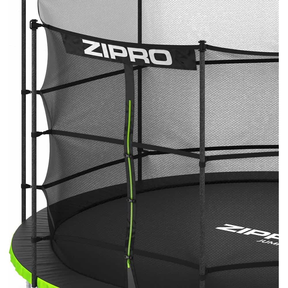 Батут Zipro Jump Pro 435 см із внутрішньою сіткою і драбинкою
