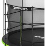 Батут Zipro Jump Pro 435 см із внутрішньою сіткою і драбинкою