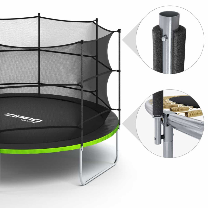 Батут Zipro Jump Pro 183 см с внутренней сеткой