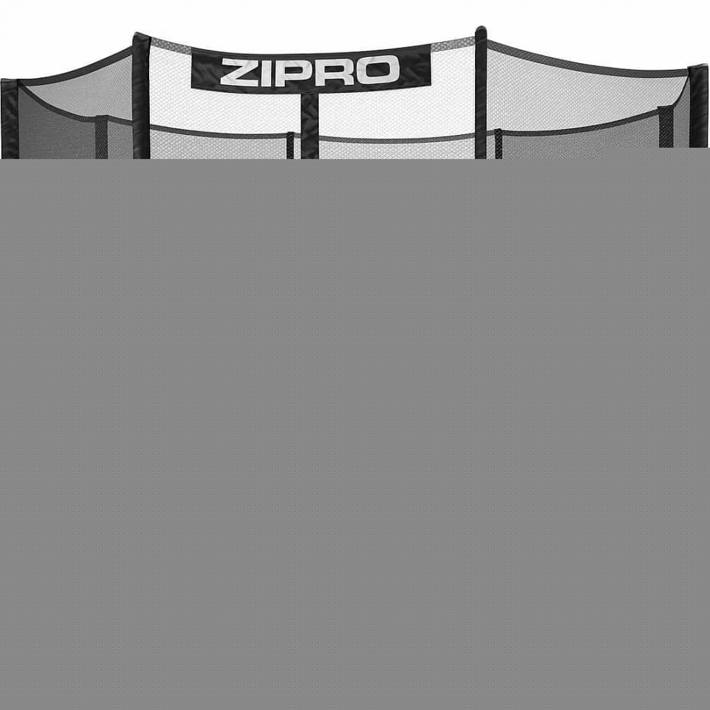 Батут Zipro Jump Pro 374 см  з зовнішньою сіткою та драбинкою