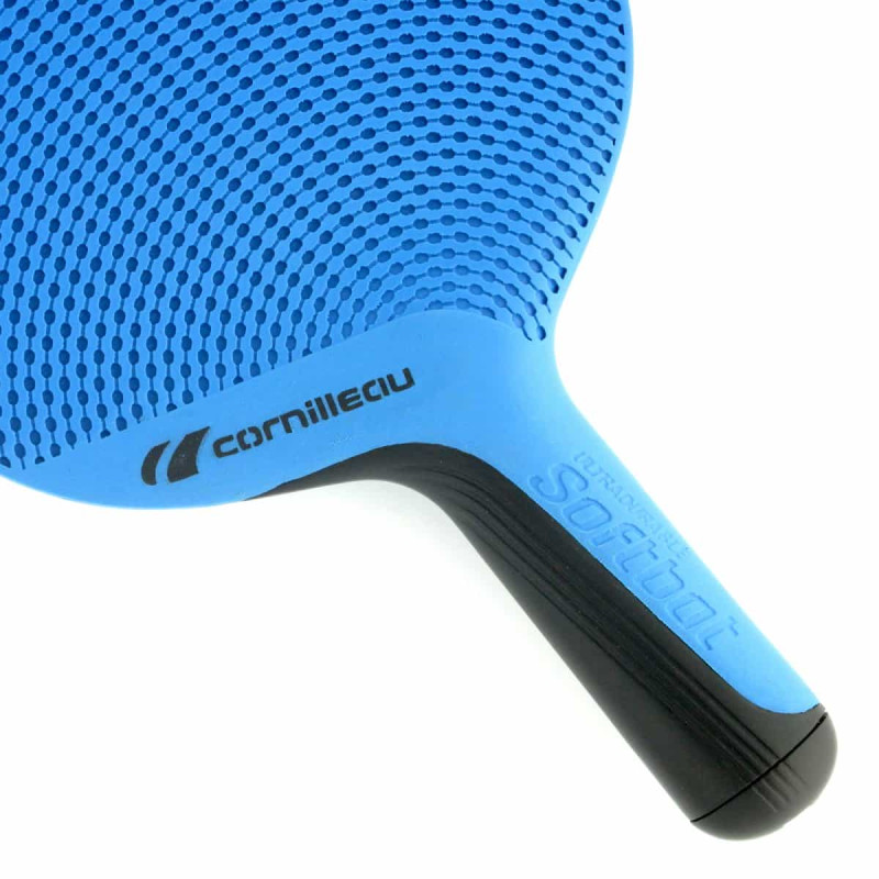 Ракетка для настольного тенниса CORNILLEAU SOFTBAT голубая OUTDOOR 454705