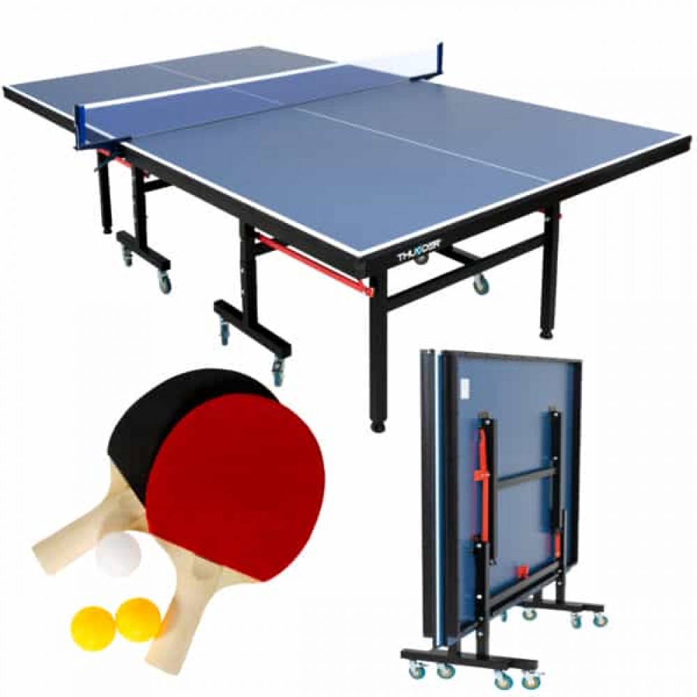 Стол для настольного тенниса THUNDER VITAL-18-BLUE