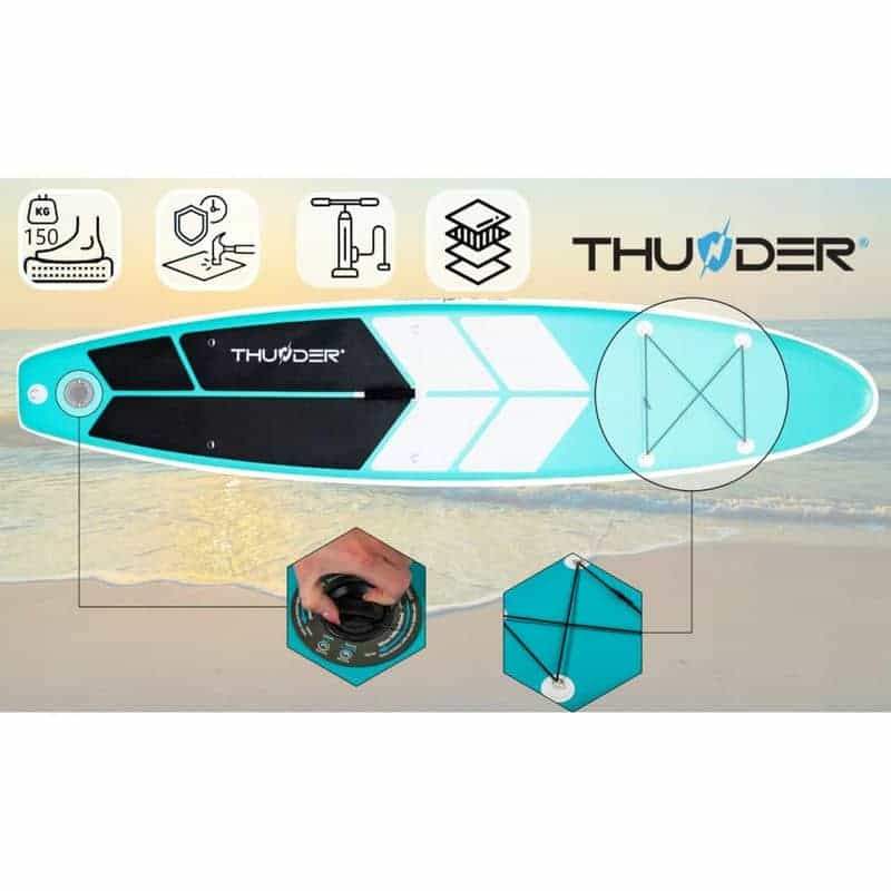 Надувная SUP доска THUNDER COAST MINT 320