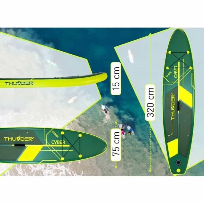 Надувна SUP дошка THUNDER CYBER 320
