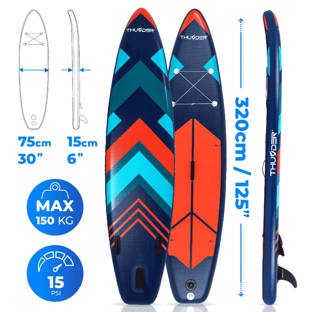 Надувная SUP доска THUNDER STRIPES 320