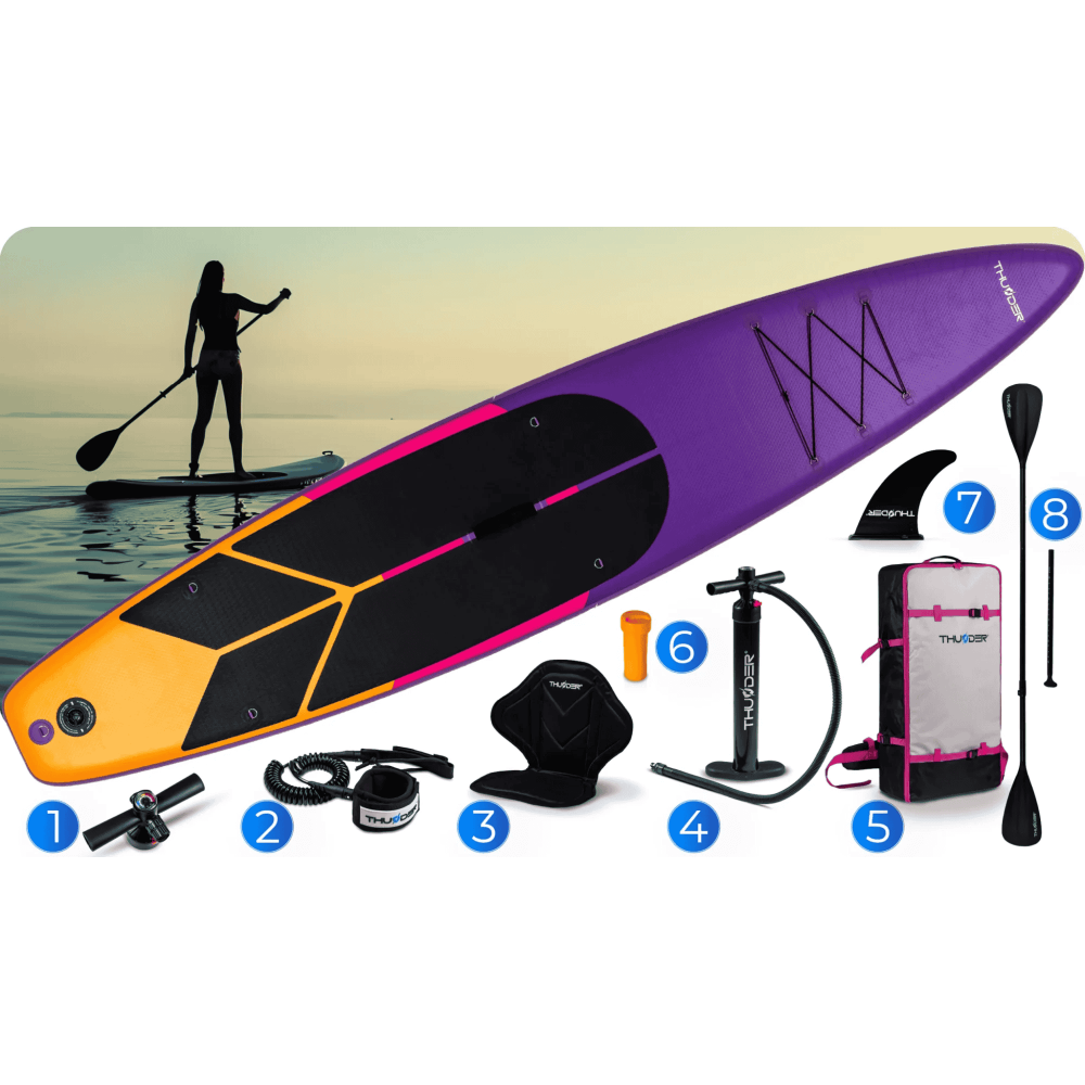 Надувная SUP доска (Сапборд) THUNDER SHARPE 365