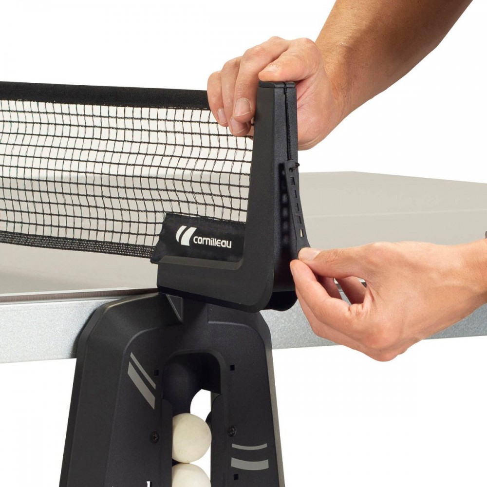 Стол теннисный CORNILLEAU 300X OUTDOOR серый 115302