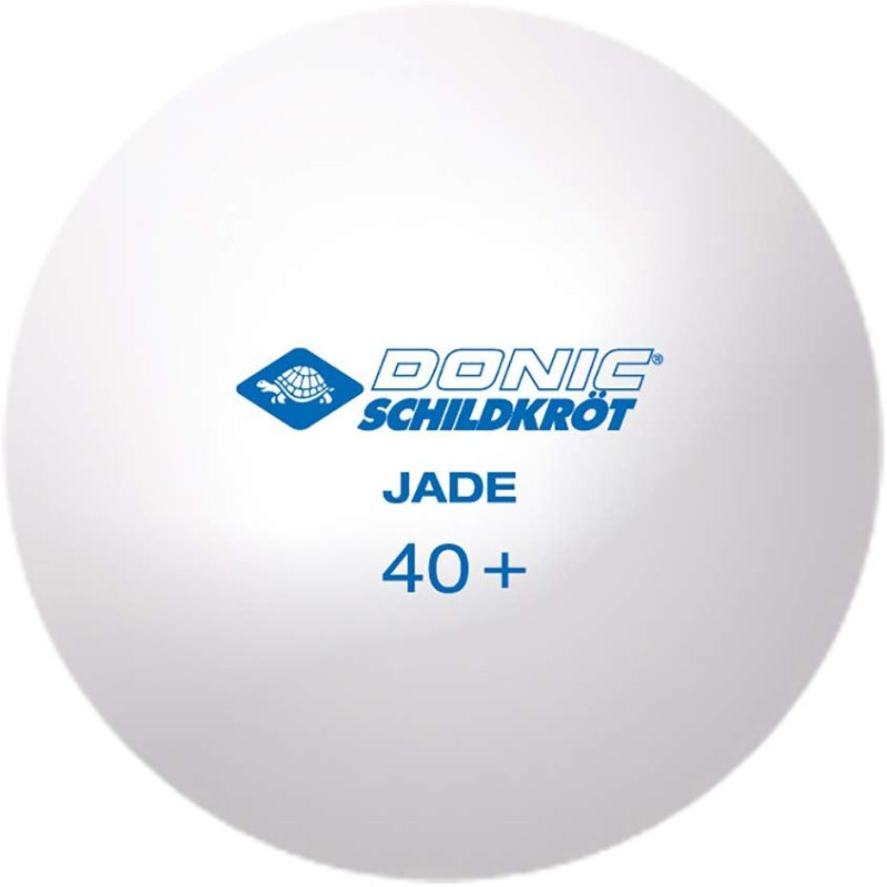 М'ячі для настільного тенісу Donic SCHILDKROT Jade Poly 40+ - 12 шт.