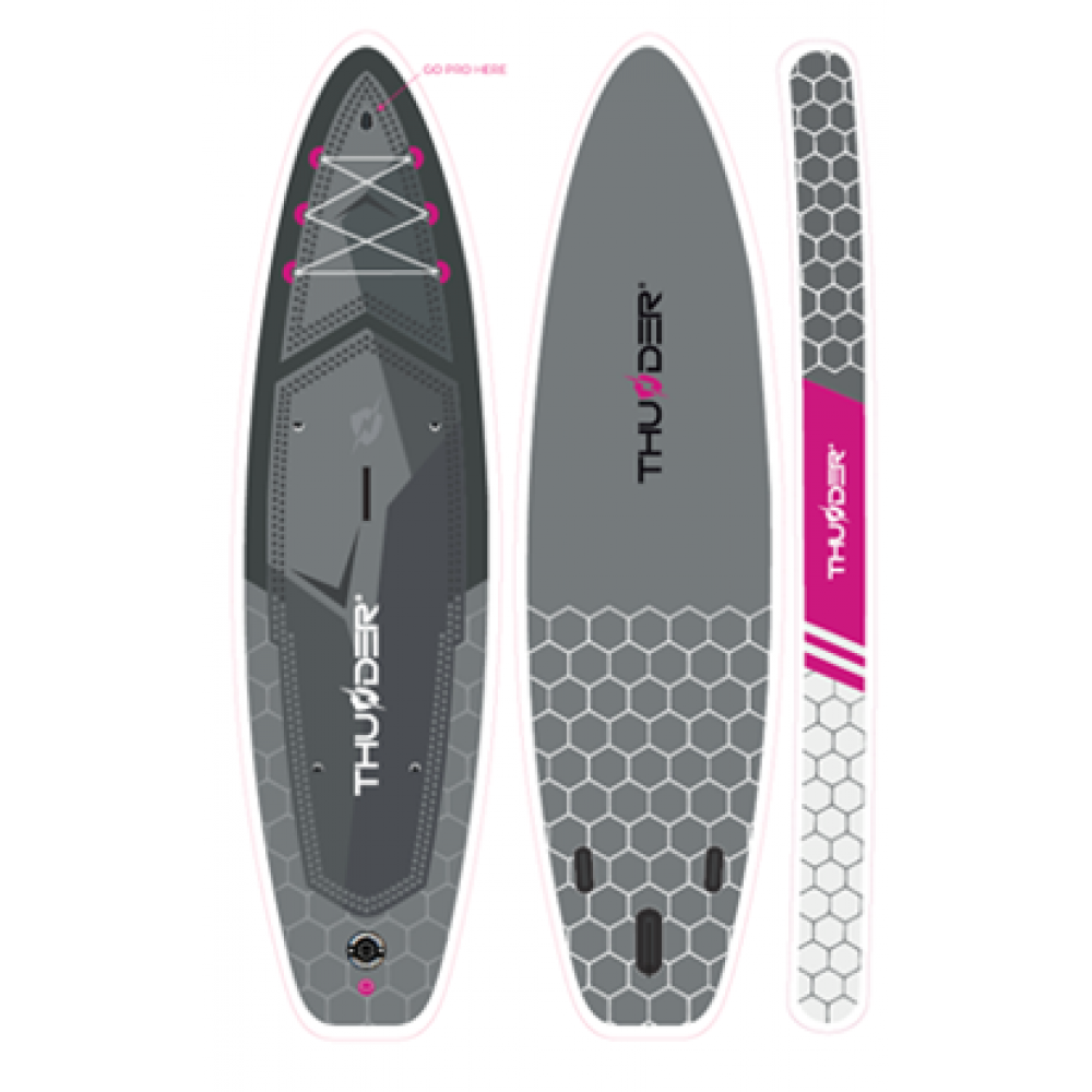 Надувна SUP дошка THUNDER MOSSA 320 з LED підсвічуванням