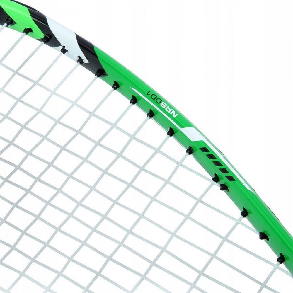 Набір для кросмінтону NILS NRS001 (2 ракетки, волани, чохол),  зелений