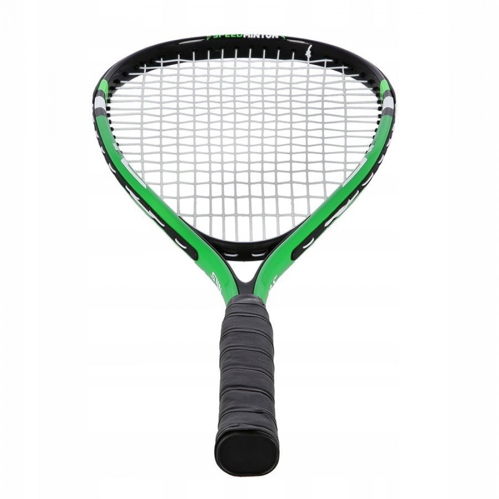 Набір для кросмінтону NILS NRS001 (2 ракетки, волани, чохол),  зелений