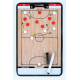 Доска тактическая футбольная Pure2Improve COACHBOARD FUTSAL