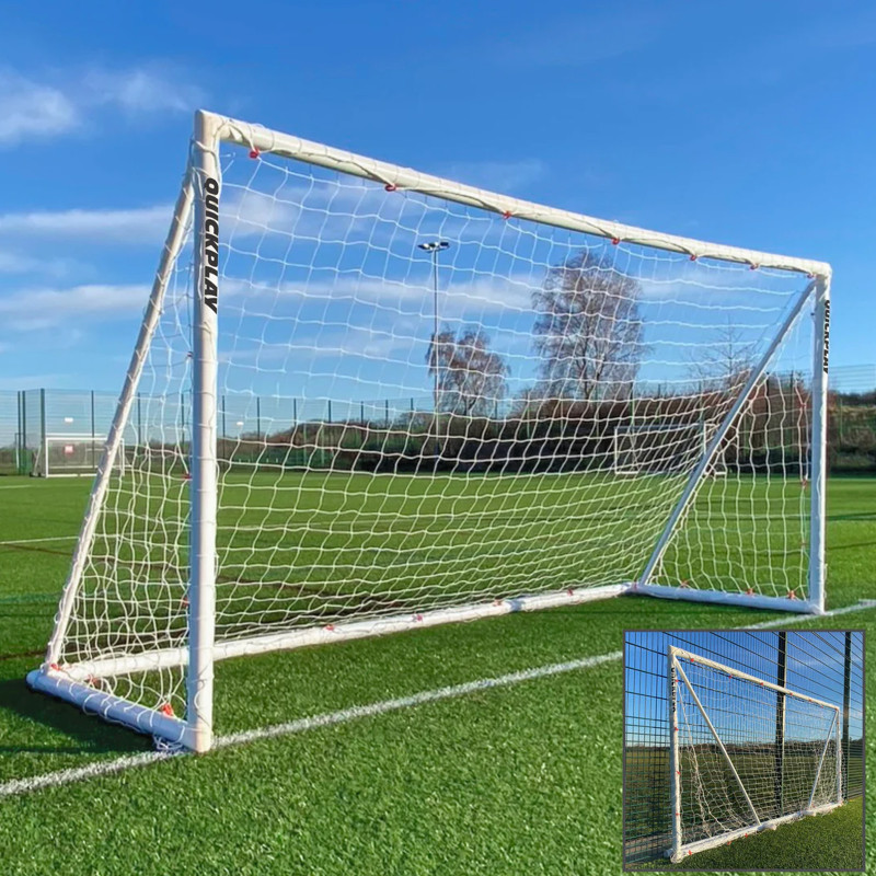 Футбольные ворота QUICKPLAY Q-FOLD 360 x 180 см, белые