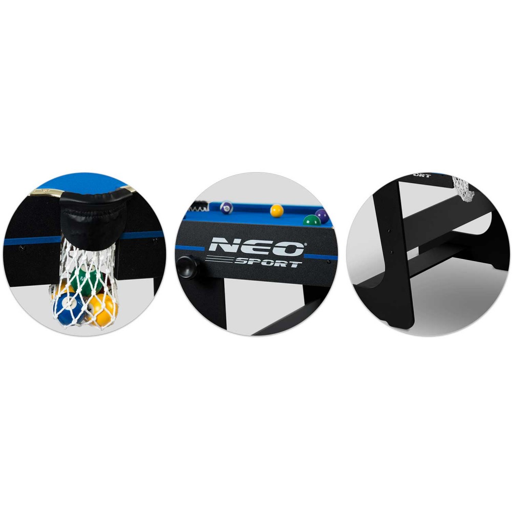 Бильярдный стол Neo-Sport NS-808, 183 x 92 x 81 см