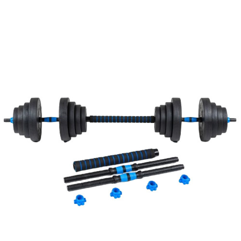 Гантели THUNDER GYM-02 с соединителем для штанги, 2 x 10 кг