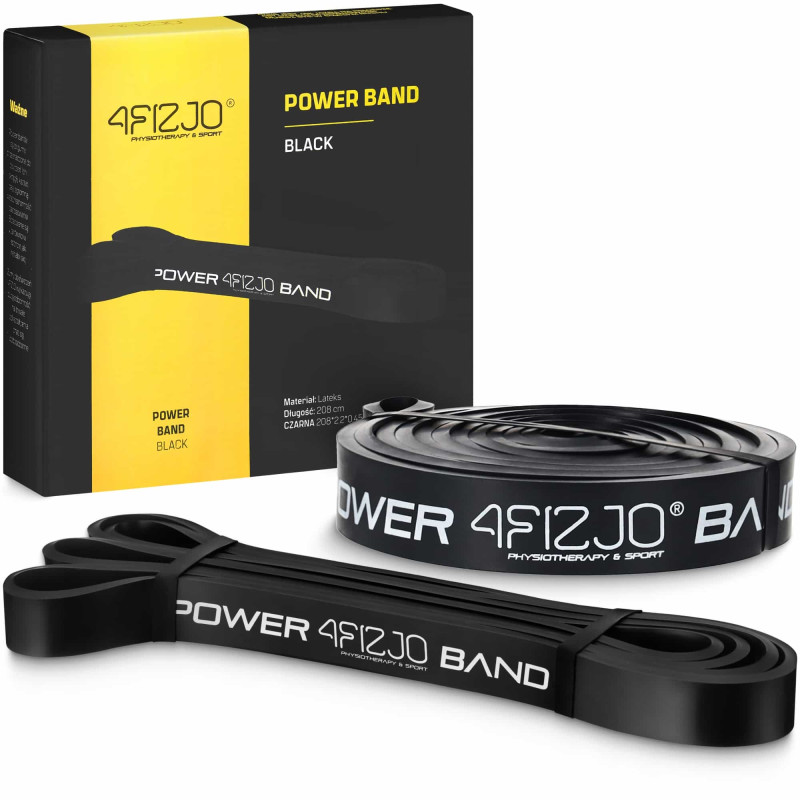 Эспандер-петля 4FIZJO Power Band 22 мм 12-17 кг (резина для фитнеса и спорта)