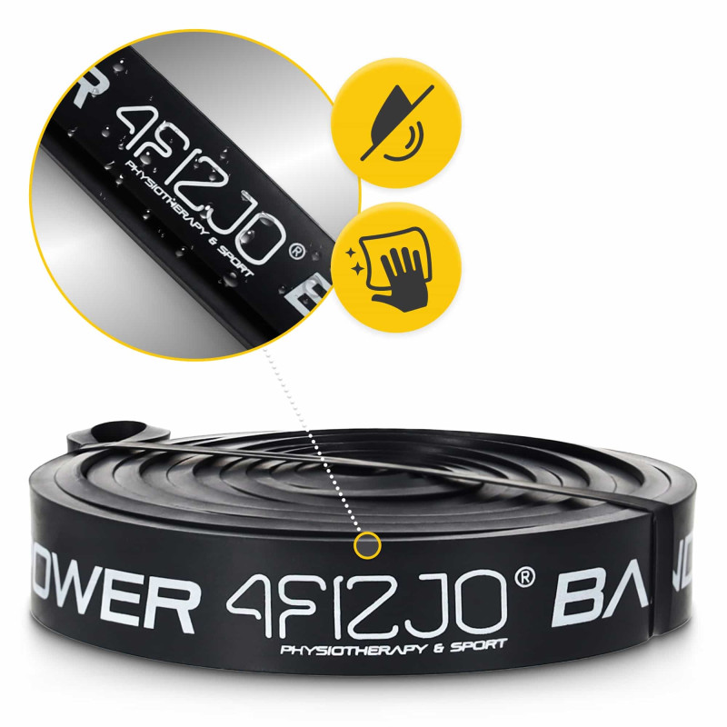 Эспандер-петля 4FIZJO Power Band 22 мм 12-17 кг (резина для фитнеса и спорта)