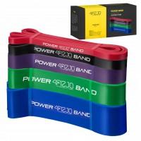 Эспандер-петля 4FIZJO Power Band 6-46 кг (резина для фитнеса и спорта) набор 5 шт 4FJ0001