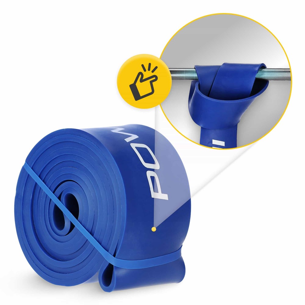 Еластична стрічка для фітнесу 4FIZJO 208 х 6.4 х 0.45 см, 36-46 кг