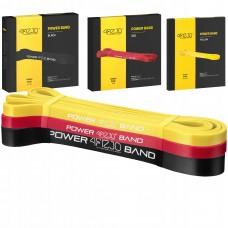 Эспандер-петля 4FIZJO Power Band 2-17 кг (резина для фитнеса и спорта) набор 3 шт 4FJ0062
