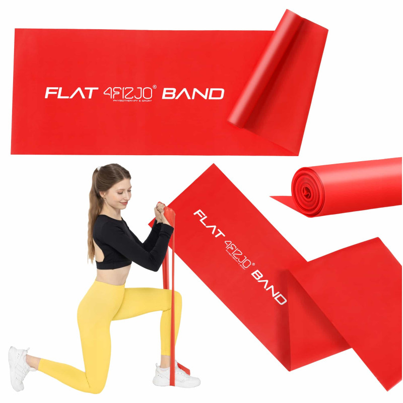 Еластична стрічка для фітнесу 4FIZJO Flat Band 200 х 15 х 0.02 см, 2-3 кг