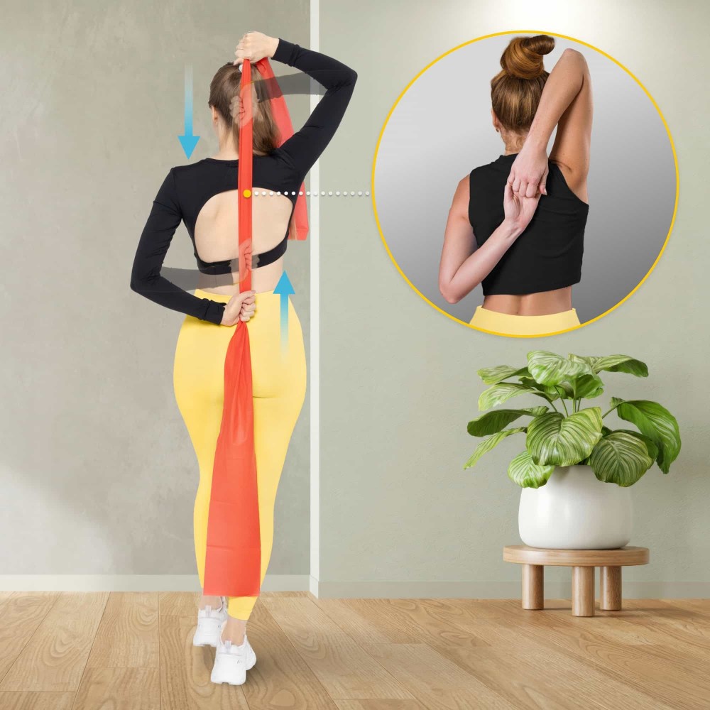 Лента-эспандер для спорта и реабилитации 4FIZJO Flat Band 200 х 15 см 2-4 кг Red (P-5907222931646)