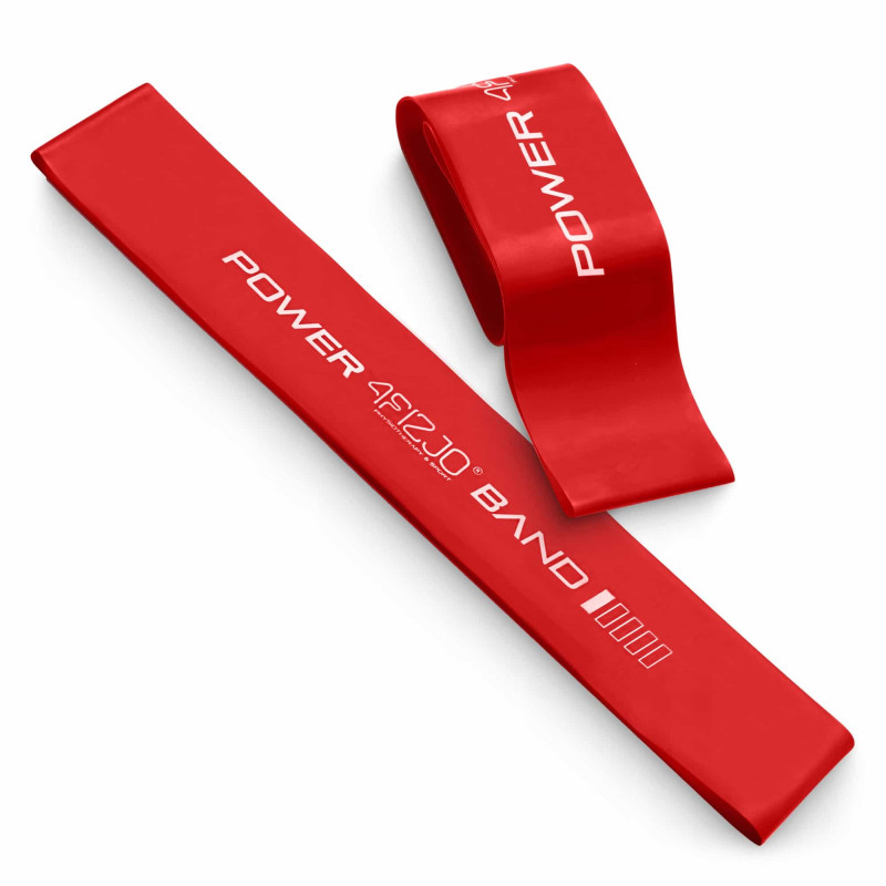 Резинка для фитнеса 4FIZJO Mini Power Band 0.4 мм 1-3 кг Red (P-5907739310361)