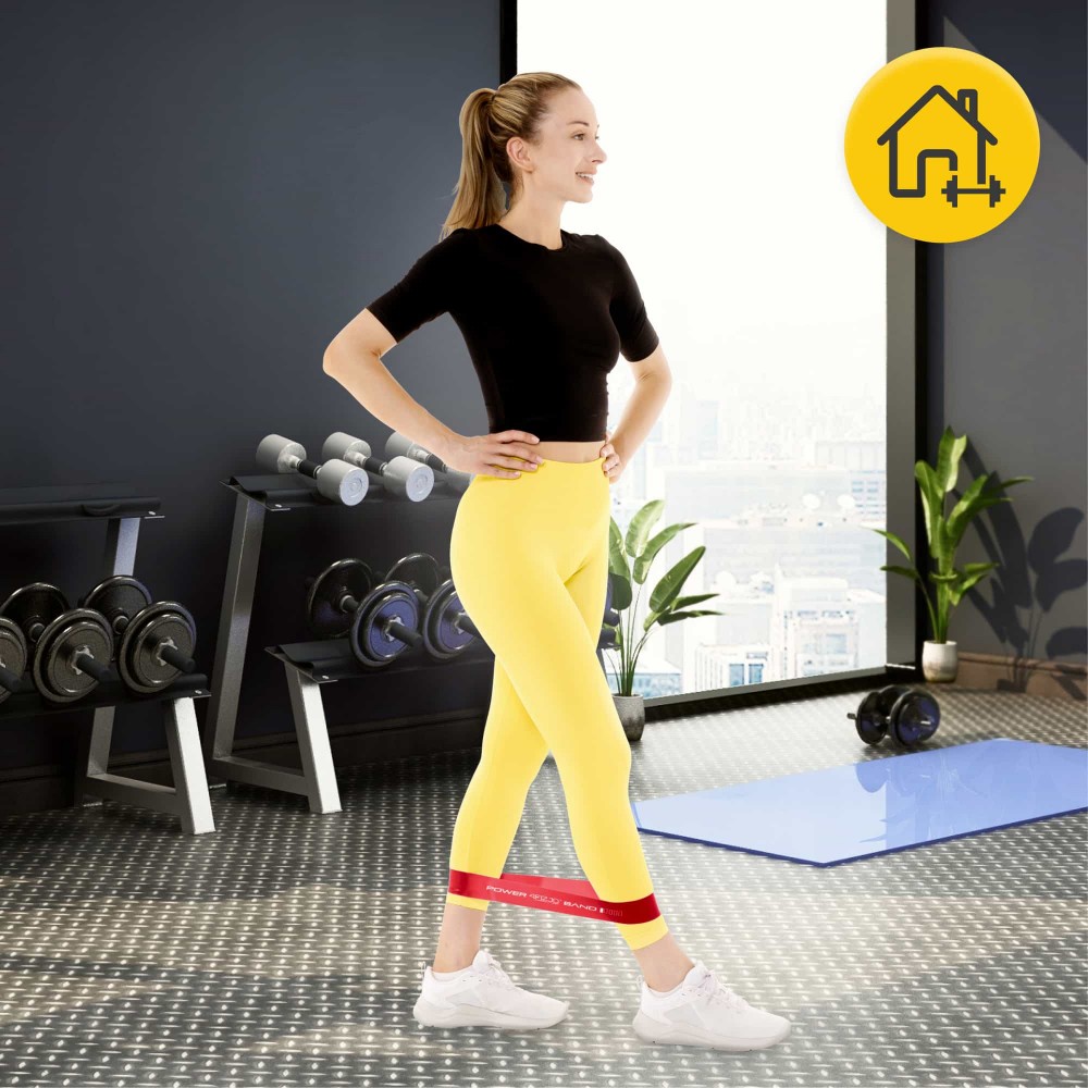 Еластична стрічка для фітнесу 4FIZJO Mini Power Band 60 х 5 х 0.04 см, 1-3 кг