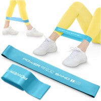 Резинка для фитнеса 4FIZJO Mini Power Band 0.6 мм 1-5 кг Sky Blue (P-5907222931103)