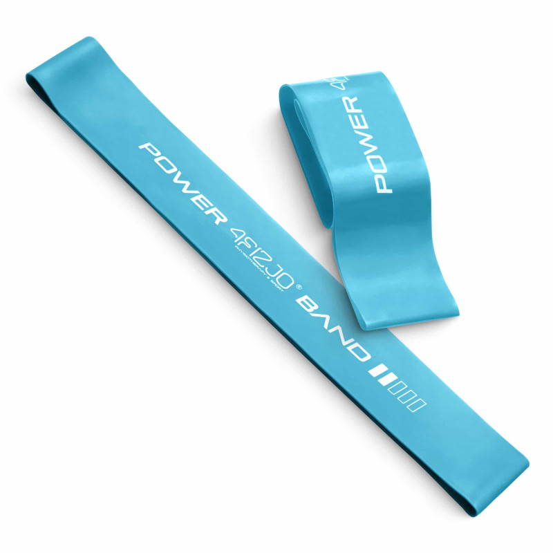 Резинка для фитнеса 4FIZJO Mini Power Band 0.6 мм 1-5 кг Sky Blue (P-5907222931103)