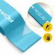 Резинка для фитнеса 4FIZJO Mini Power Band 0.6 мм 1-5 кг Sky Blue (P-5907222931103)
