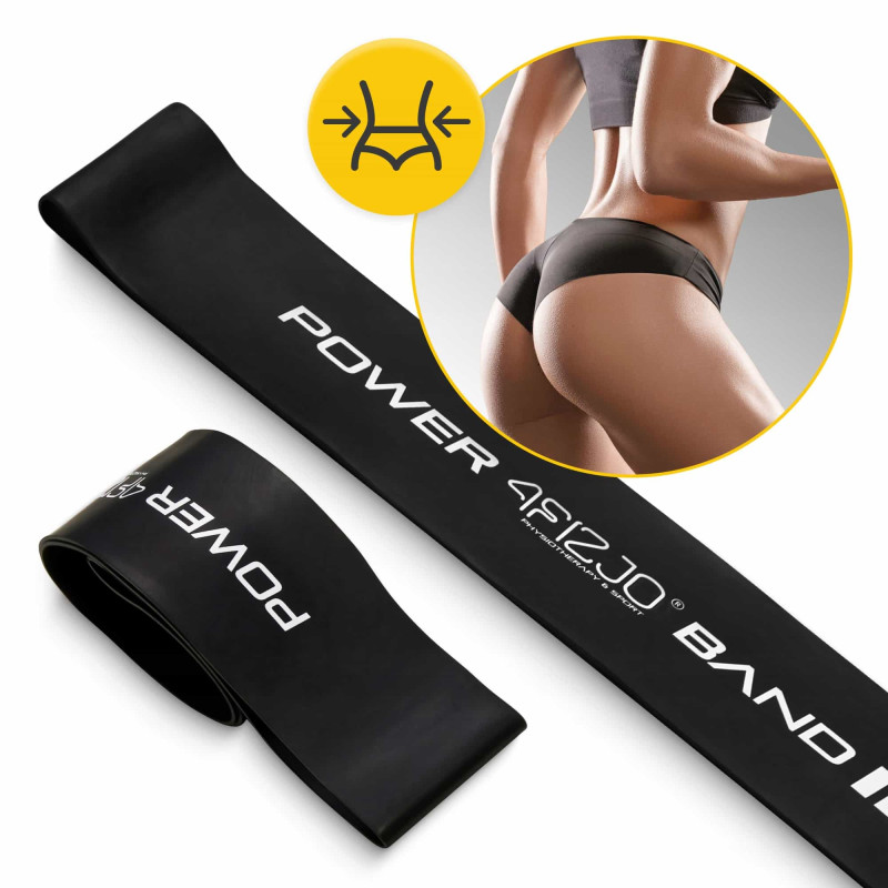 Еластична стрічка для фітнесу 4FIZJO Mini Power Band 60 х 5 х 0.12 см, 15-20 кг