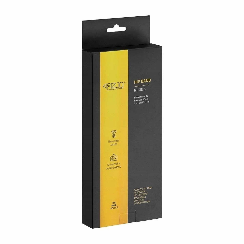 Стрічка для фітнесу з тканини 4FIZJO Hip Band Light Resistance 76 x 8 x 0.2 см