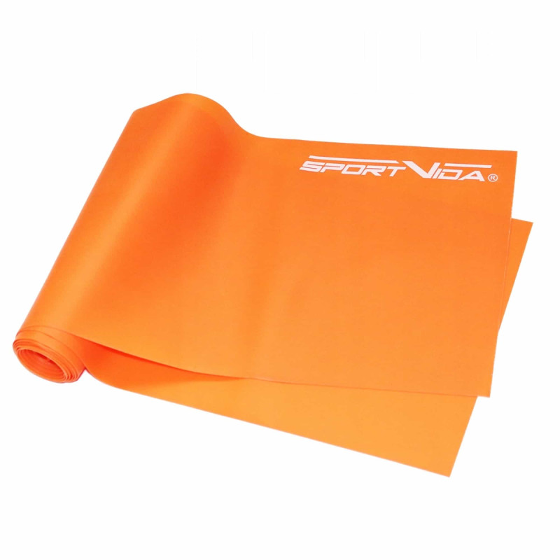 Лента-эспандер SportVida Flat Stretch Band 200 х 15 см 5-10 кг для спорта и реабилитации SV-HK0185
