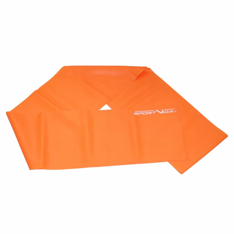 Лента-эспандер SportVida Flat Stretch Band 200 х 15 см 5-10 кг для спорта и реабилитации SV-HK0185