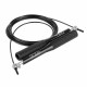 Скакалка скоростная для кроссфита 4FIZJO Speed Rope Black (P-5907222931165)