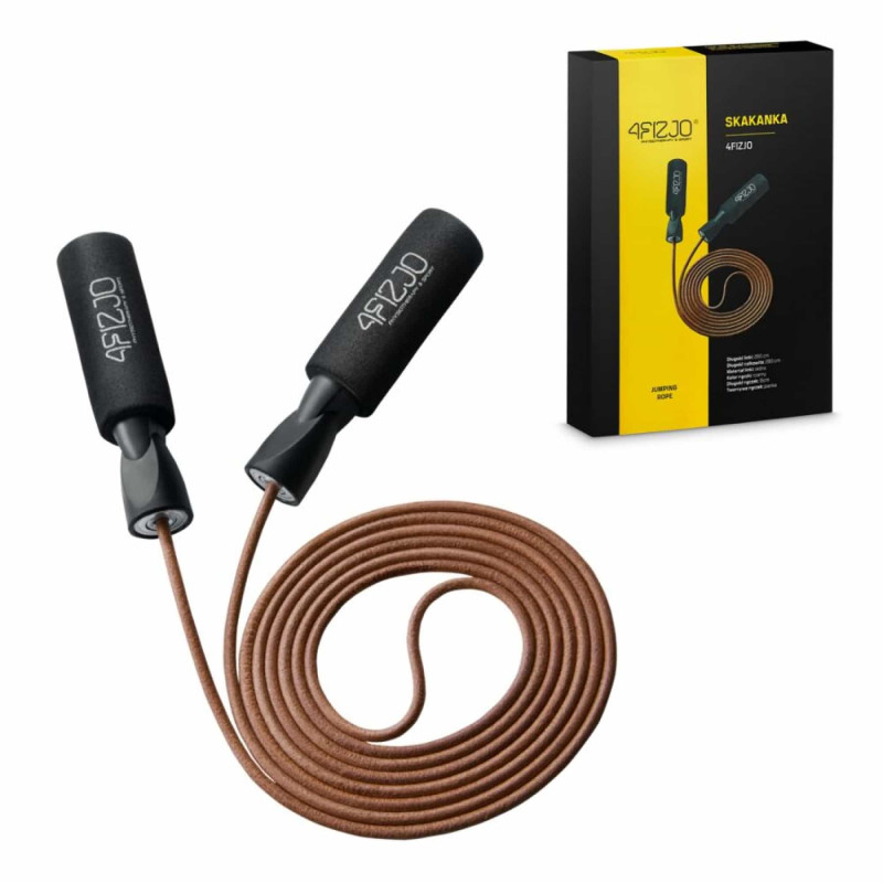 Скакалка кожаная 4FIZJO для бокса и единоборств (P-5907222931172)