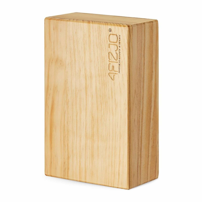 Блок для йоги 4FIZJO дерев'яний 22 x 14.5 x 7.2 см
