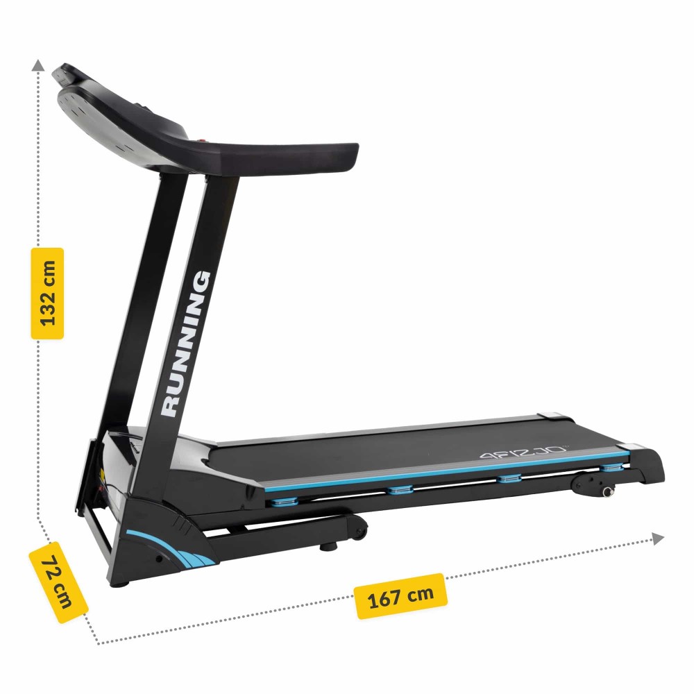 Бігова доріжка 4FIZJO TM Nero