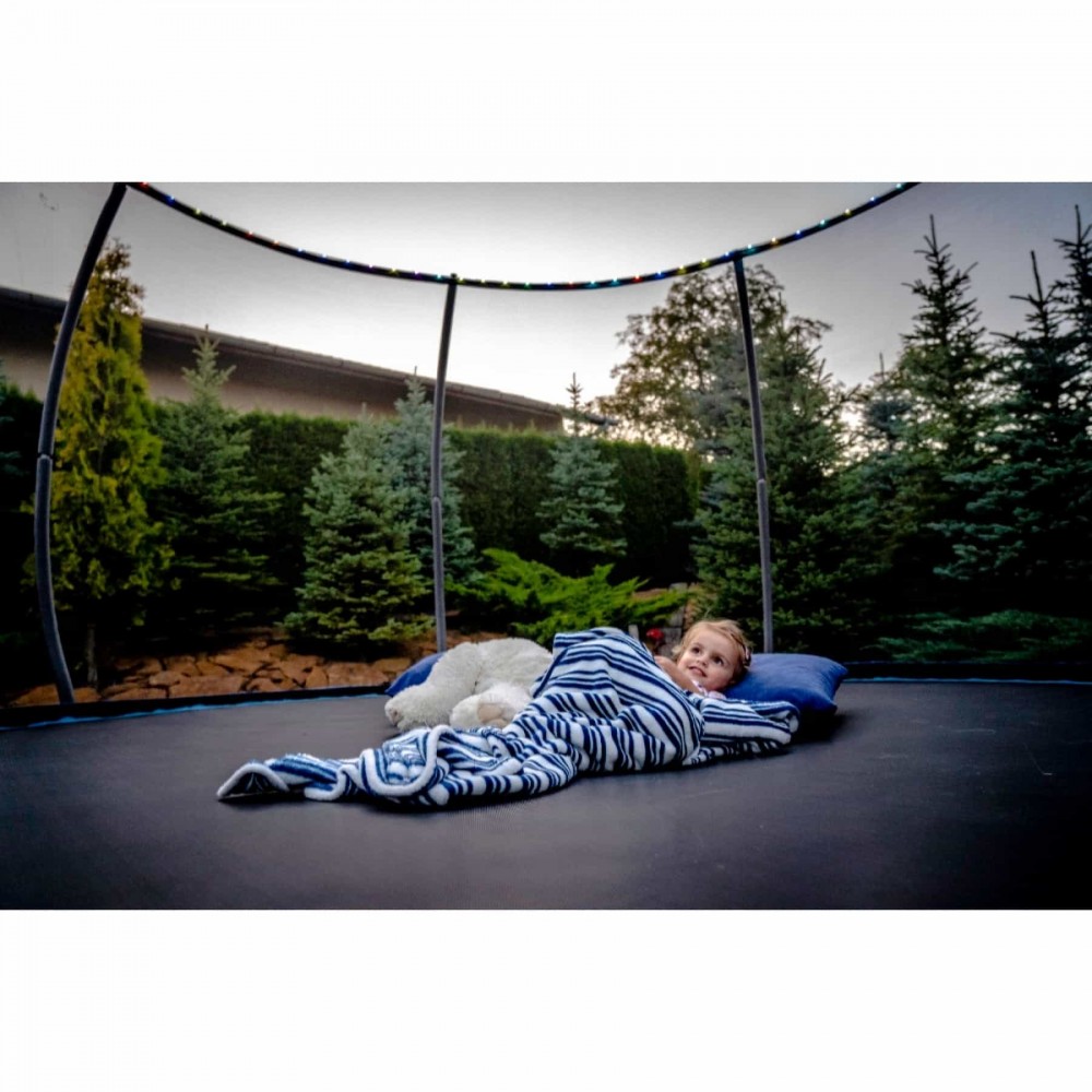 Батут Thunder Elite 183 см с внутренней сеткой и лестницей