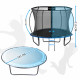 Батут Thunder Ultra 183 см Blue с внутренней сеткой и лестницей