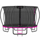 Батут Thunder Ultra 490 см Pink з внутрішньою сіткою та драбинкою