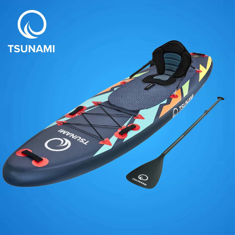 Надувная SUP доска TSUNAMI 320 см с веслом Bolt T08 (P-5907739314277)