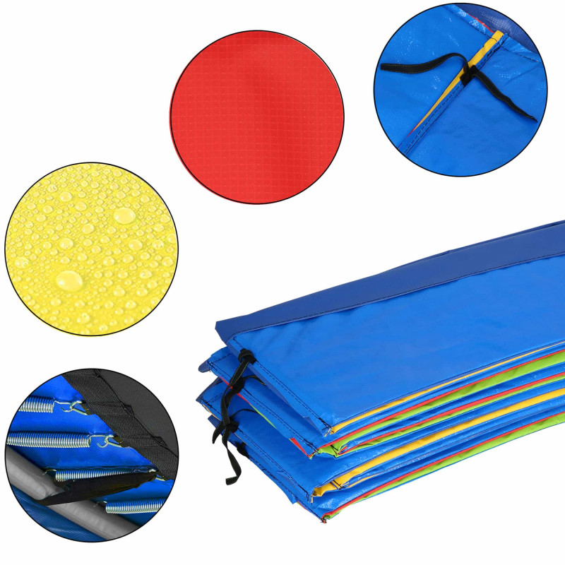 Накладка для пружин (защитный край) для батута Springos 12FT 366-369 см Multicolor