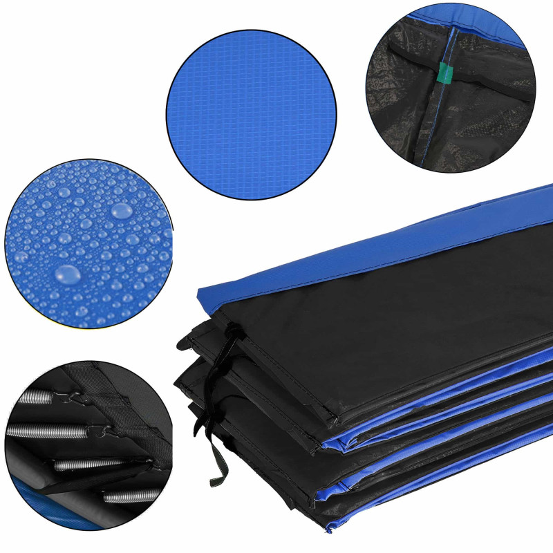 Накладка для пружин (защитный край) для батута Springos 12FT 366-369 см Blue