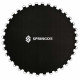 Прыжковое полотно (мат) для батута Springos 10FT 305 см (64 пружини) Black
