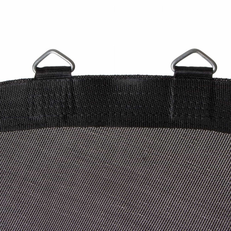 Прыжковое полотно (мат) для батута Springos 8FT 244 см (48 пружини) Black