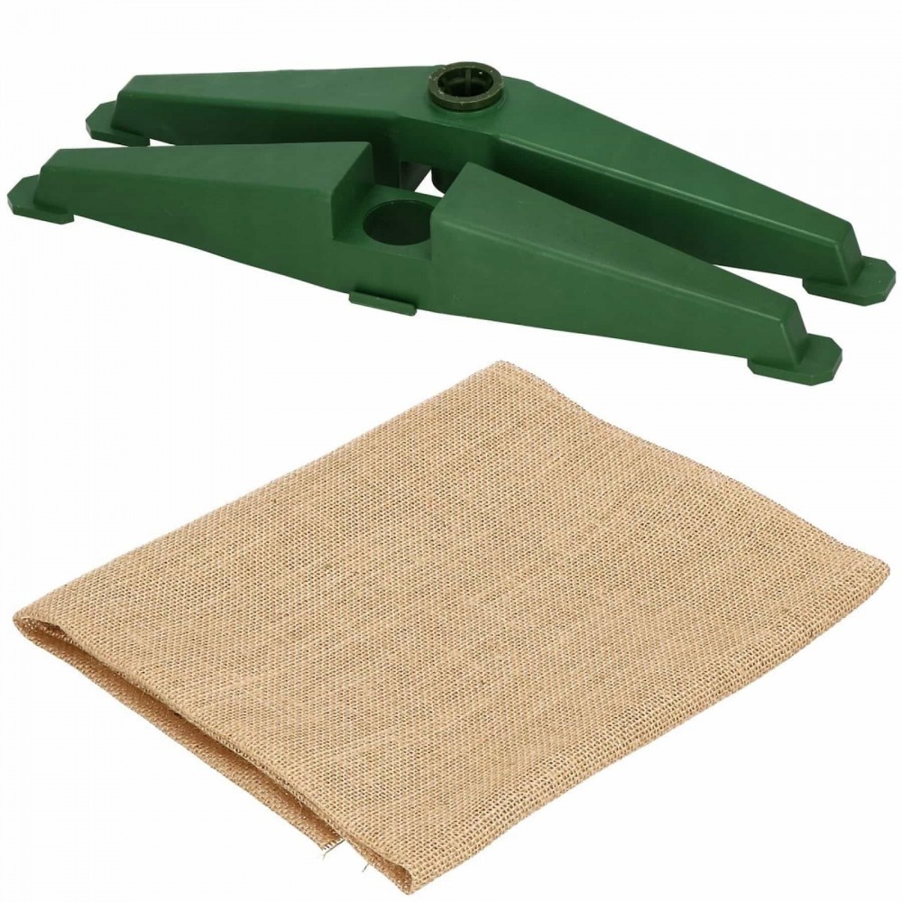 Штучна ялинка 220 см Springos сосна зі стовбуром